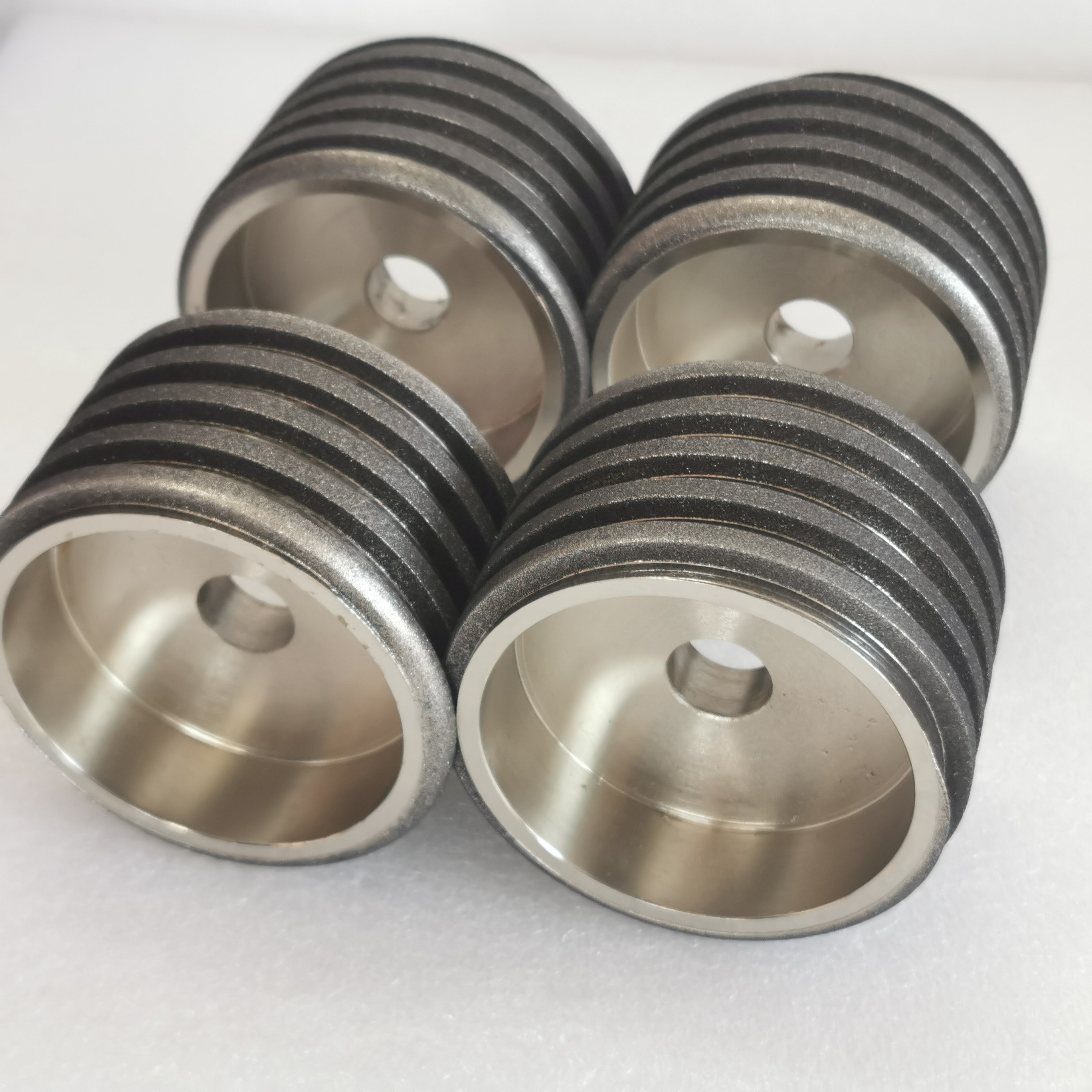 Long-Lasting Sharpness 120*54*20 Strength Electroplated Helical CBN Grinding Wheels