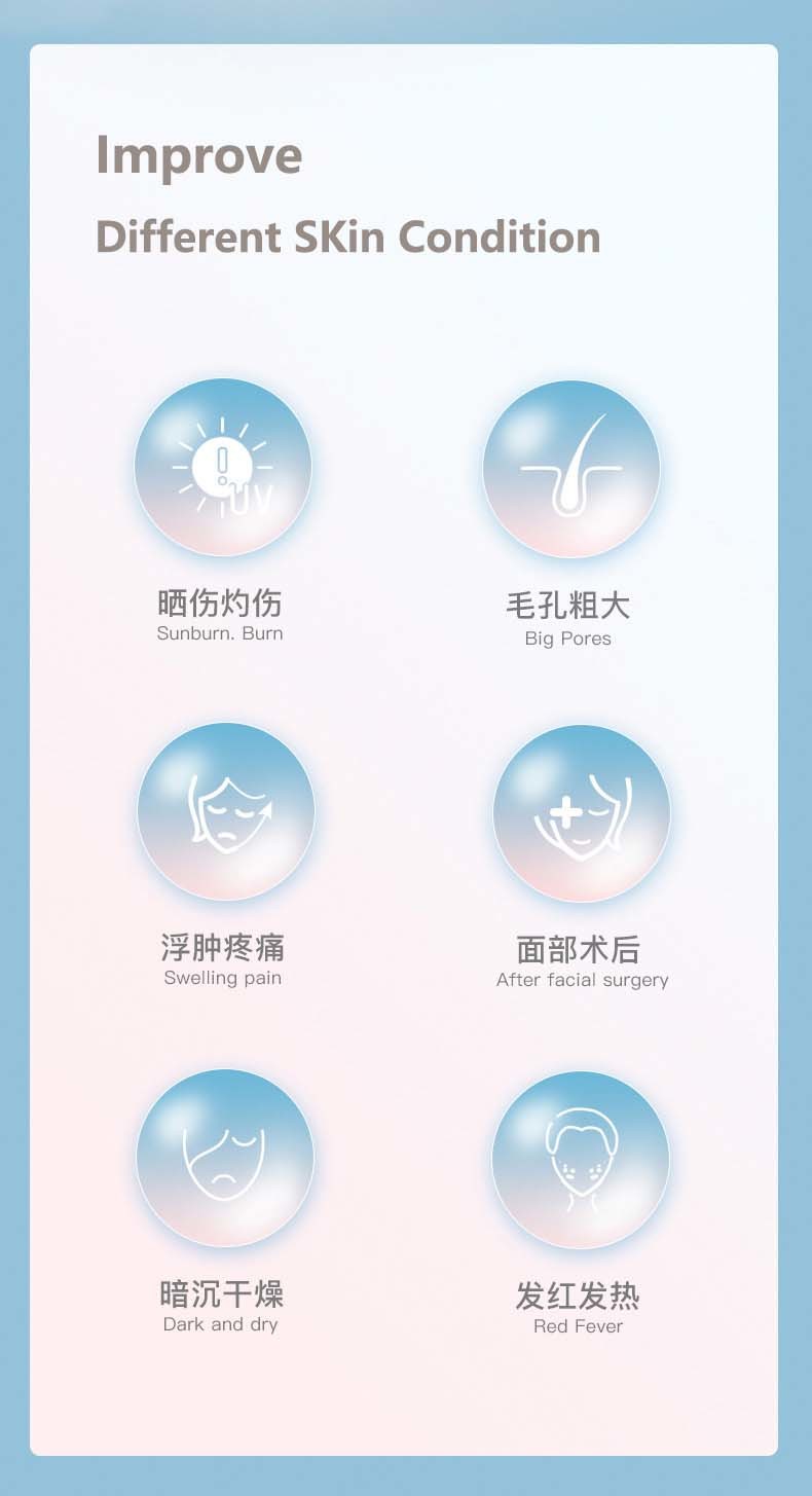 Cryotherapy Ice Roller For Face Eyes Silicone Face Massager Roller Puffiness Migraine Pain Relief And Minor Injury