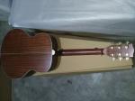 43" Jumbo satin finishing acoustic guitar hand made mahogany wood color acoustic