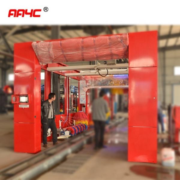 AA4C tunnel car washing machine 9 brushes automatic car washing machine brushes