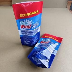 Wholesale 30% RPET Stand-up Pouch For Glass Cleaner | GRS Certified, Heavy Metal-Free, EU REACH from china suppliers