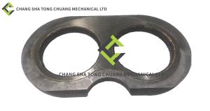 Wholesale Zoomlion Concrete Pump Truck Accessories Glasses Plate ZL260 10 Hole 001690202A0000004 from china suppliers