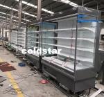 Commercial supermarket multi-deck open display chiller