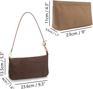 Wholesale Shaped Microfiber Genuine Leather Multi Pocket Louis Vuitton Bag from china suppliers