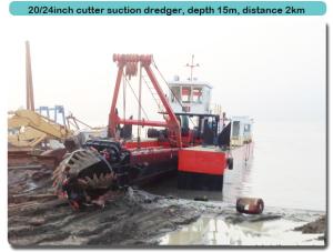 Wholesale Portable 600 mm 20 Inch Hydraulic cutterhead suction dredge Equipment For Port Deepening Capacity 6000m3/H from china suppliers