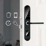 Slim Type Aluminum Alloy TTlock Electronic Smart Door Locks for Apartment Home