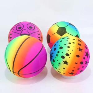 Wholesale Stand Out from the Crowd with Inflatable Rainbow Print Balls from china suppliers