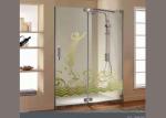 Bathroom Digital UV Printing On Glass , 6~12mm Printing Art On Glass