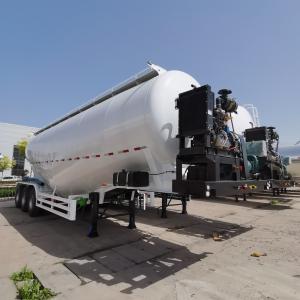 Wholesale 3 Axle Bulk Cement Tank Semi Trailer In Van Type For Transport Powder Cement from china suppliers