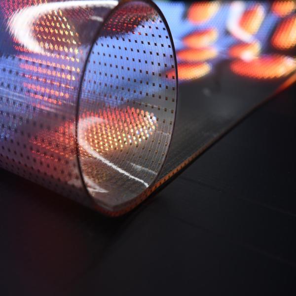 Lionled P6 HD Semi-Outdoor Flexible Transparent Glass LED Display For Effective