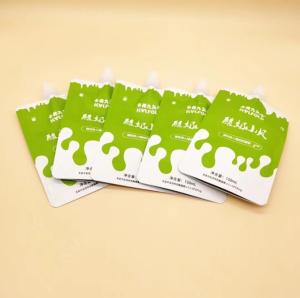 Wholesale Biodegradable Custom Printed Stand Up Pouches Liquid Baby Milk / Jelly Food Pouch from china suppliers