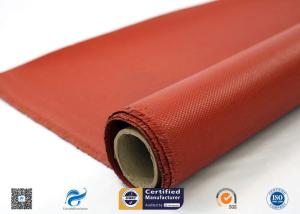 Wholesale 0.9mm Silicone Coated Fiberglass Fabric For Welding Tear Resistance from china suppliers
