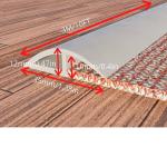 Flooring Accessories PVC Floor Transition Strips for Durable Rubber Carpet