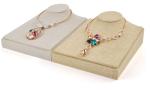 Exquisite Workmanship Mannequin Necklace Display Light Weight For Shop