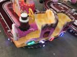 Coin Operated Kids Riding Machine / Electronic Castle Rotation Train Go Round
