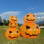 Airtight Halloween Inflatable Orange Pumpkin Inflatable Pumpkin Model Party