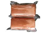Yellow Knitted Copper Mesh 100mm 0.18mm Customized High Temperature Resistant