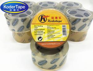 Wholesale Super or crystal Clear No Bubbles 50 Micron Bopp Adhesive Packing Tape from china suppliers