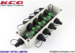 FTTH FTTA Outdoor Waterproof SC APC Adapter Fiber Optic Splice Closure 1*8