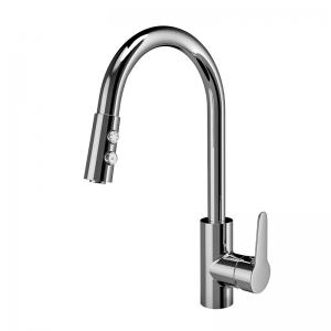 China ARROW N11C608 Pull Out Kitchen Tap Polished Surface Finish on sale