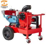 Single Cylinder Diesel Engine Water Pump Set Agricultural Irrigation Pump Easy