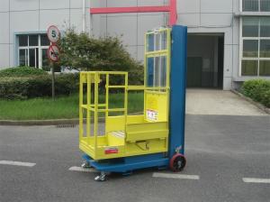 Wholesale 4.3m Semi - Electric Aerial Order Picker For Supermarket Stock Picking from china suppliers