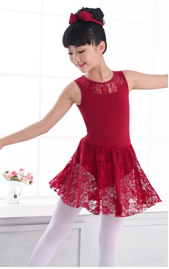 New Children Latin Dance Dress Long Sleeve Lace Sequin Kids Latin Dresses Girls Stage Performance