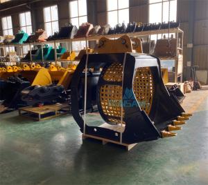 Wholesale Rotating Screening Bucket 36T Rotating Screening Bucket Excavator Crusher Bucket 36 Tonne from china suppliers