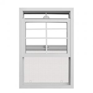 Wholesale 3.22 inch Soundproof UPVC Single Hung Window For Mobile House from china suppliers