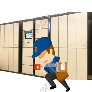 Wholesale Click Collect Parcel Delivery Lockers Rfid Indoor Android System Remote Control from china suppliers
