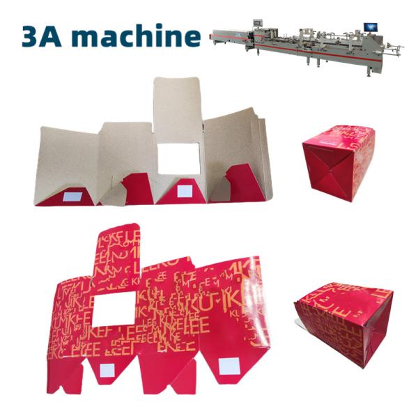 Bottom Lock and Side Glue Industrial Folder Gluer for Manufacturing Plant SHH