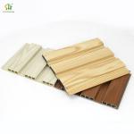 Hot Selling Wood Plastic Composites Wpc Fluted Wall Panel Corrosion-Resistant