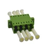 SM LC/APC Quad Optical Adapter