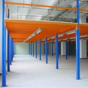 Wholesale Mezzanine Floor Powder Coated Rack Q235B Cold Rolled Steel from china suppliers