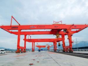 Wholesale 160T High Quality Double Beam Gantry Crane working class A8 from china suppliers