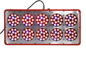 Wholesale hydroponic lamp 370w led grow light 10 panel red blue ratio full spectrum for indoor garde from china suppliers