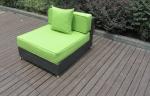 wicker patio sofa set