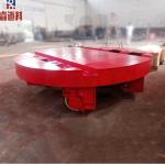 50 Tons Turntable Material Transfer Trolley For Industrial Casting Mold Molten