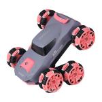 50M Remote Distance Large Six Wheeled Stunt Vehicle with Swing Arm and Tipping