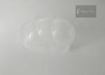 Transparent Color Scrub Mini Capsule Pack PP Material Round Bottom