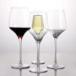 Slant Industries 450ml Wine Glass , Unique Shaped Crystal Champagne Glasses
