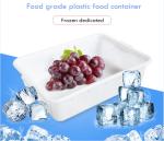 Thickened Plastic Rectangular Cold Storage Supermarket Special Turnover Tray