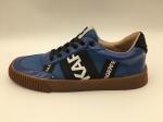 Navy Non Slip Womens Leisure Shoes One Unit TPR Outsole With Pusable Latex