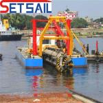 380t Total Weight Full Dismountable 26inch Cutter Suction Dredger for River