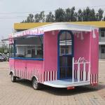 85kms Long Distance Full Stainless Steel 2400-3000pcs/H Ice Cream Cart