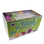 Ice Cream Shape Fruit Jelly Candy Assorted Fruits Jam Candies Multicolored