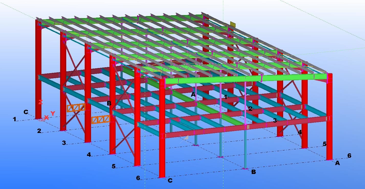 One Stop Solution For Portal Frame Steel Structure Pre Engineered Building Construction