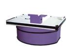 Supermarket Cashier Counter Table Curved Shape 6´ Colourful Checkout Desk