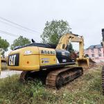 330D Used Caterpillar Excavators Heavy Equipment Original Components 1.4m3
