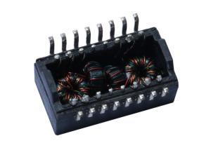 Wholesale HST-0032SXCR 10/100Base-T 1500 Vrms AutomDX PoE+ Magnetics Transformer from china suppliers